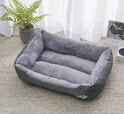 Pet House Dog Bed Cat Mat Plush Warm Cushion Puppy