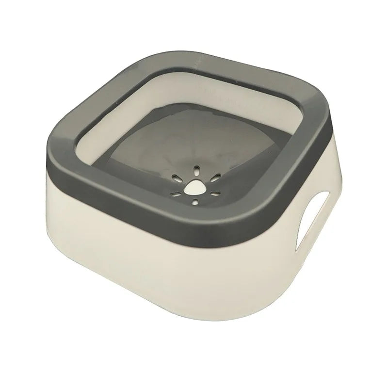 Anti-Splash Dog Water Bowl 1L Large Capacity