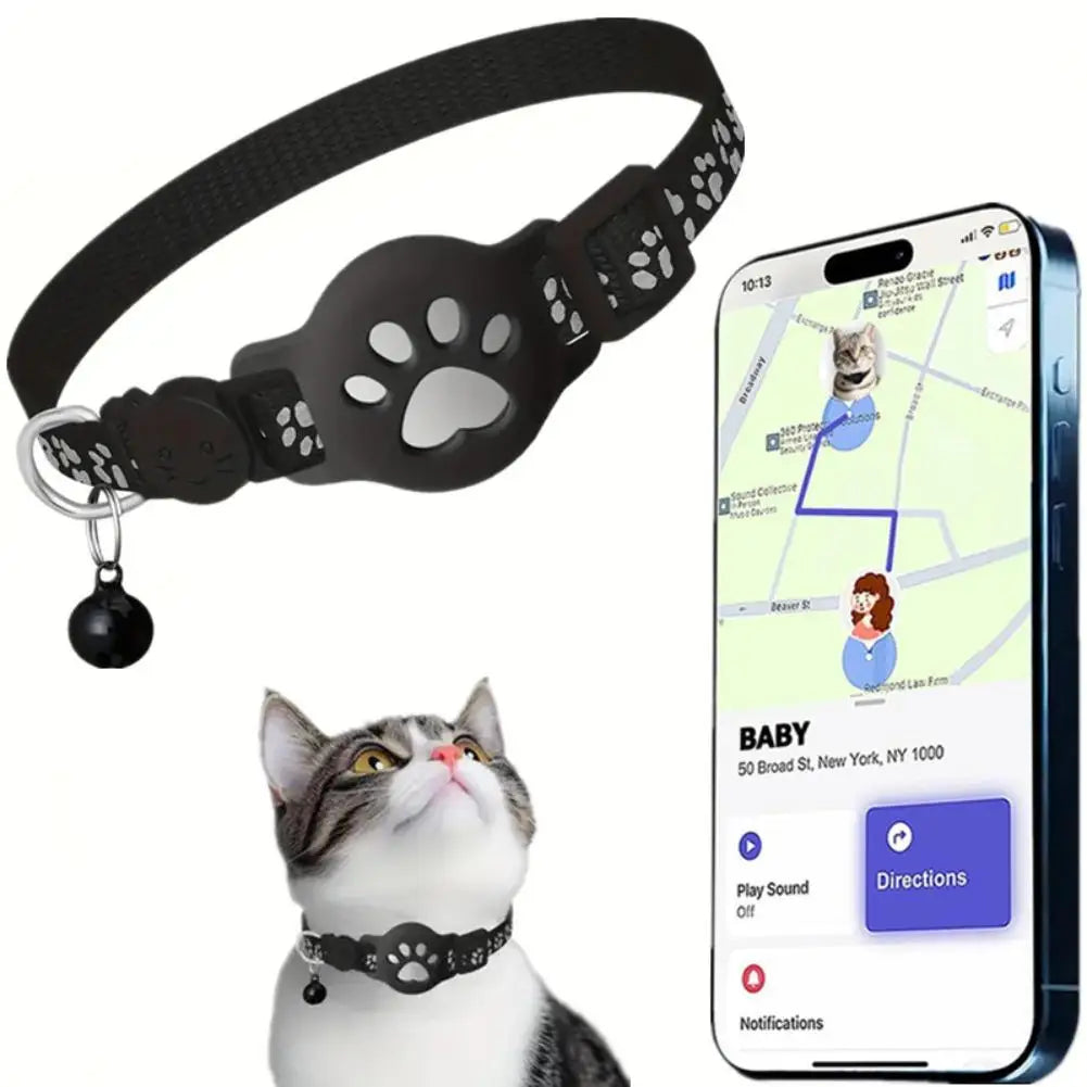 Cat GPS Tracker Collar Smart Pet iOS