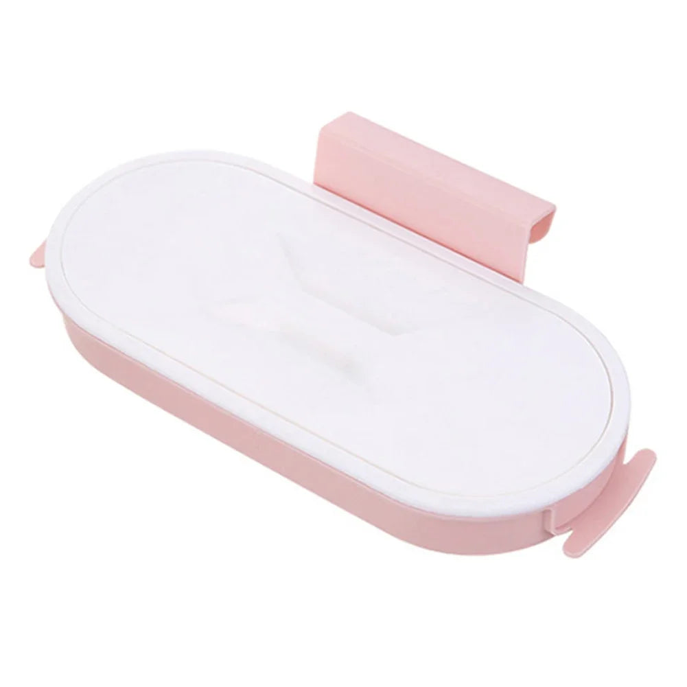 Wall-Mounted Rubbish Bag Holder No Punch Kitchen Rack