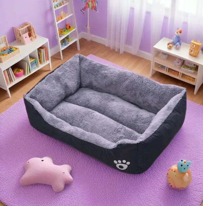 Pet House Dog Bed Cat Mat Plush Warm Cushion Puppy