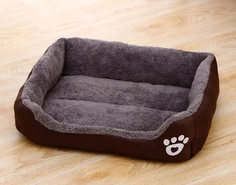 Pet House Dog Bed Cat Mat Plush Warm Cushion Puppy