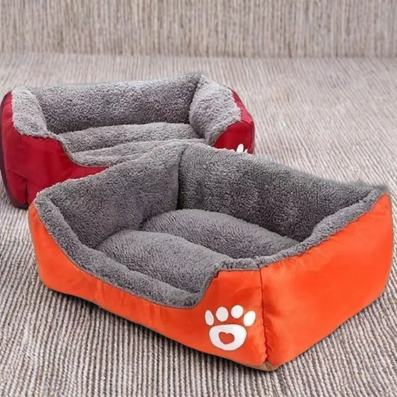 Pet House Dog Bed Cat Mat Plush Warm Cushion Puppy