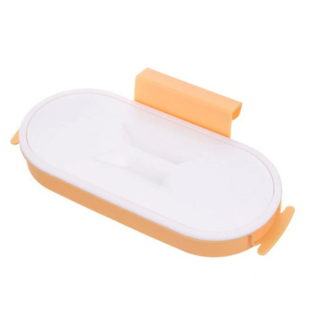 Wall-Mounted Rubbish Bag Holder No Punch Kitchen Rack
