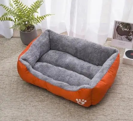 Pet House Dog Bed Cat Mat Plush Warm Cushion Puppy