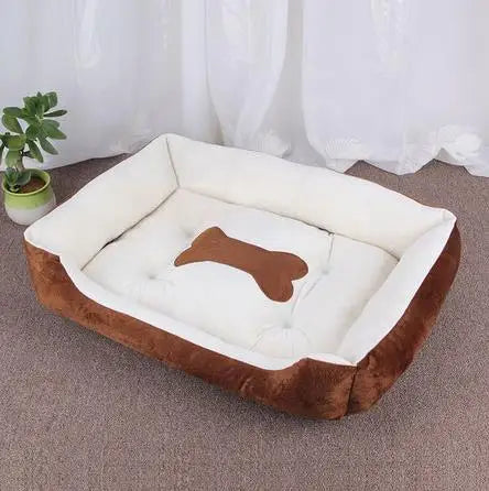 Pet House Dog Bed Cat Mat Plush Warm Cushion Puppy