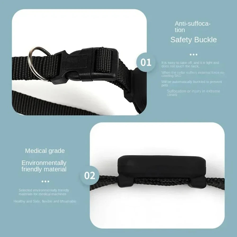 Waterproof Pet GPS Tracker Dog Cat Silicone Collar No Subscription