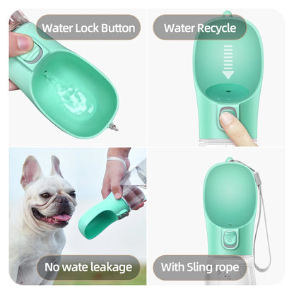 Dog Water Bottle Leakproof Travel Feeder Puppy Cat