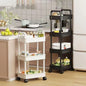 Trolley Storage Rack Multi-Layer Kitchen Bedroom Mobile