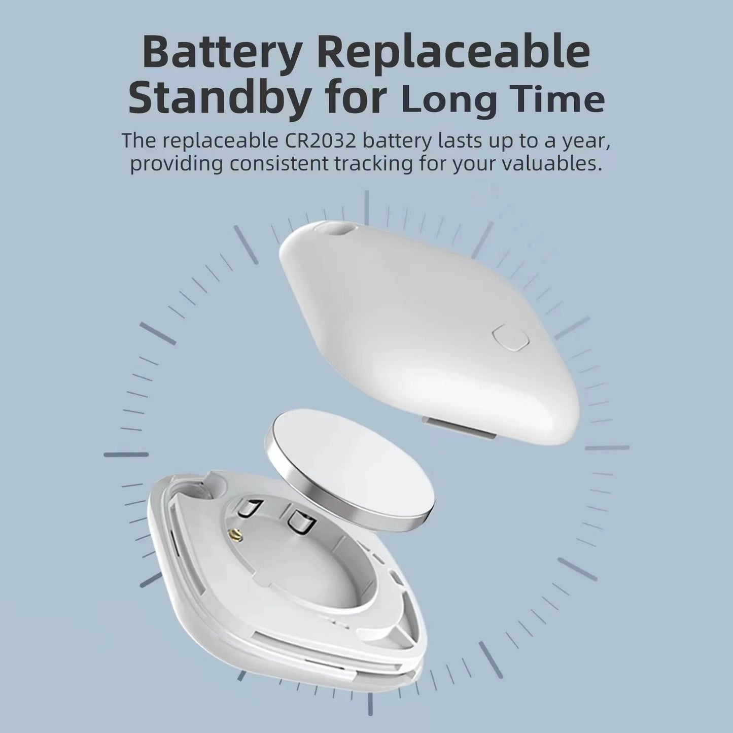 Mini Tracking Device Apple Find My Smart iTag Bluetooth GPS