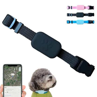Waterproof Pet GPS Tracker Dog Cat Silicone Collar No Subscription
