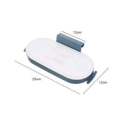 Wall-Mounted Rubbish Bag Holder No Punch Kitchen Rack