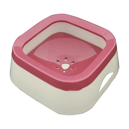 Anti-Splash Dog Water Bowl 1L Large Capacity